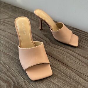 Marc Fisher Danria square toe stilleto sandal